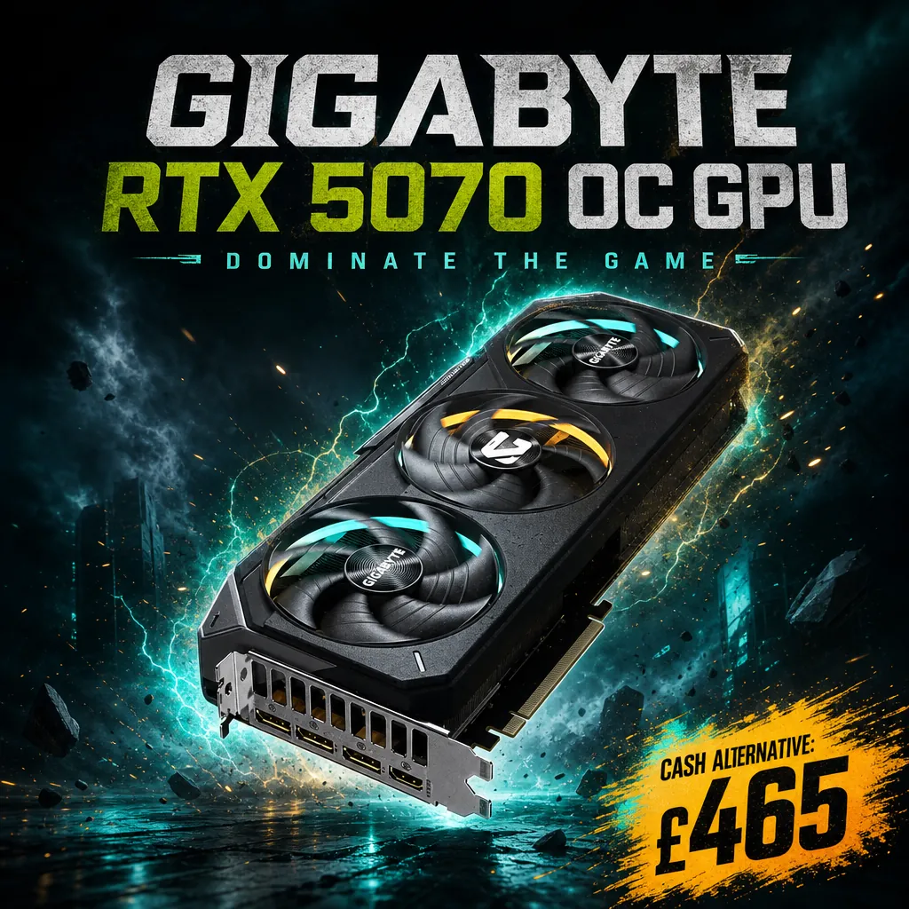GIGABYTE RTX 5070 OC GPU