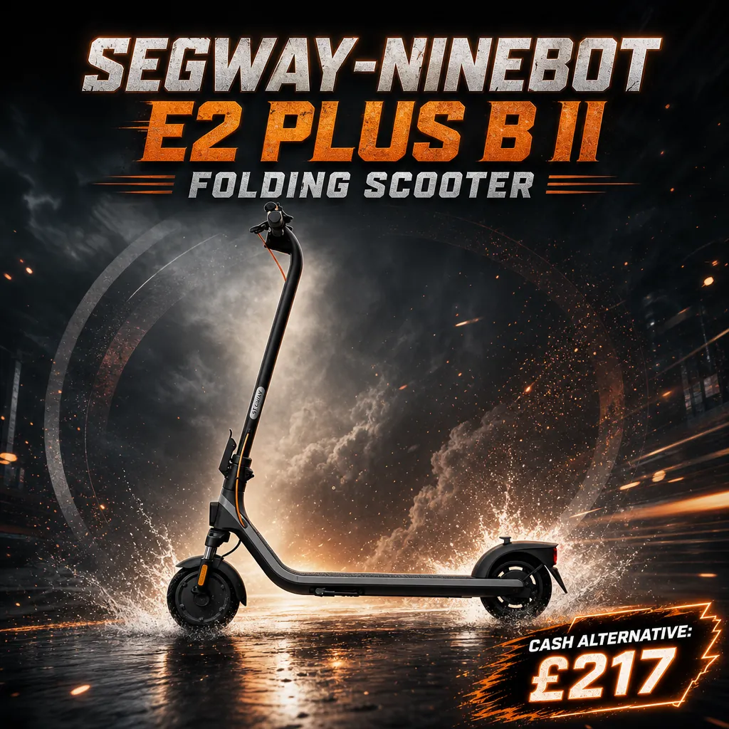 SEGWAY-NINEBOT E2 PLUS B II FOLDING SCOOTER