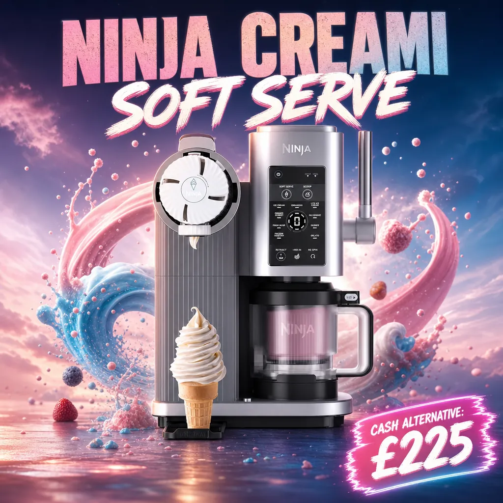 NINJA CREAMI SOFT SERVE