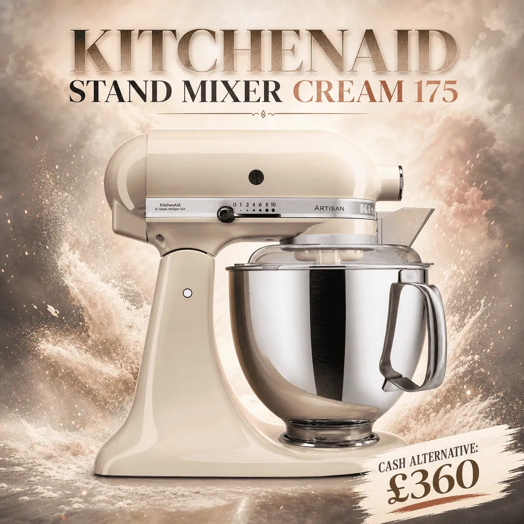 KITCHENAID STAND MIXER CREAM 175