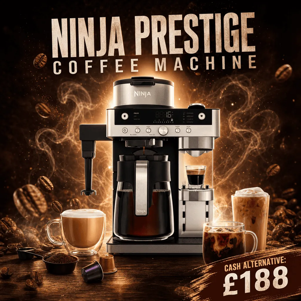 NINJA PRESTIGE COFFEE MACHINE