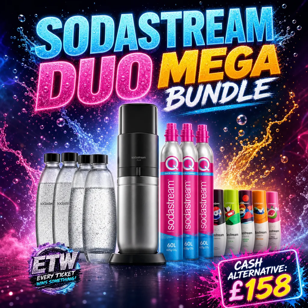 SODASTREAM DUO MEGA BUNDLE