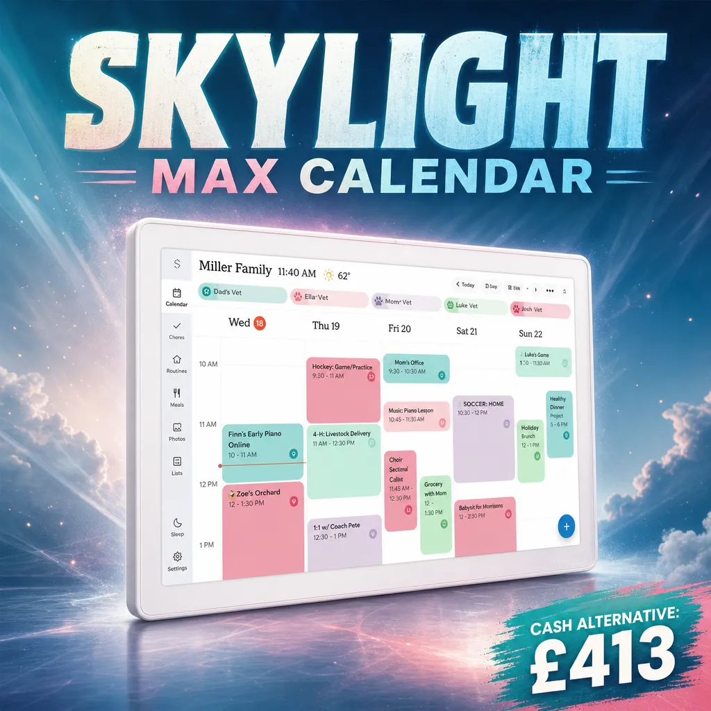 SKYLIGHT MAX CALENDAR