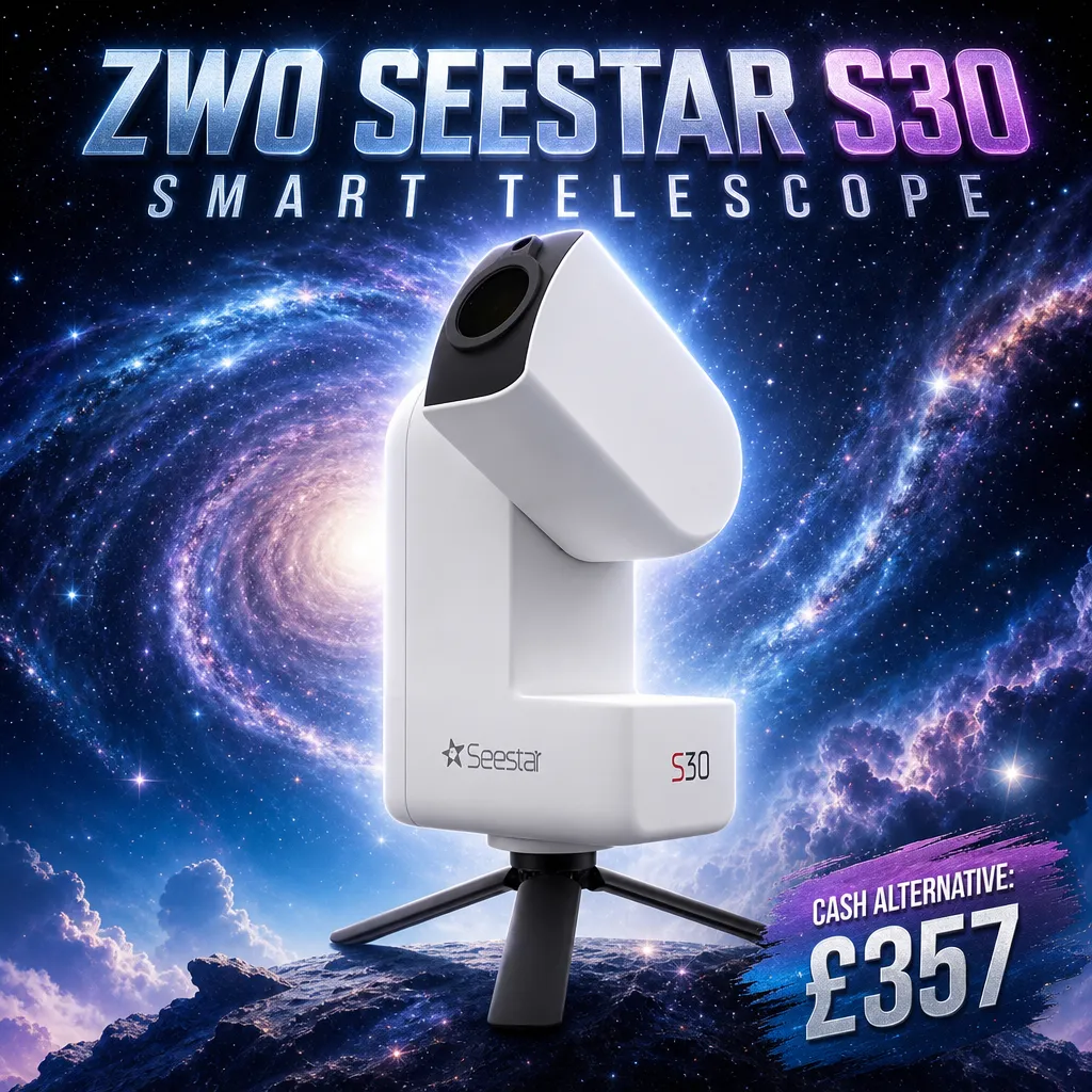 ZWO SEESTAR S30 SMART TELESCOPE