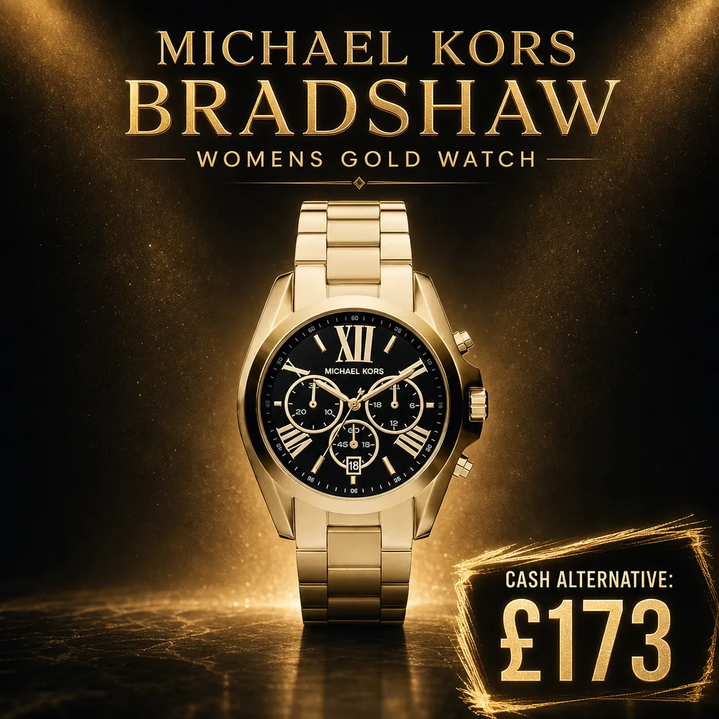 MICHAEL KORS BRADSHAW WOMENS GOLD WATCH