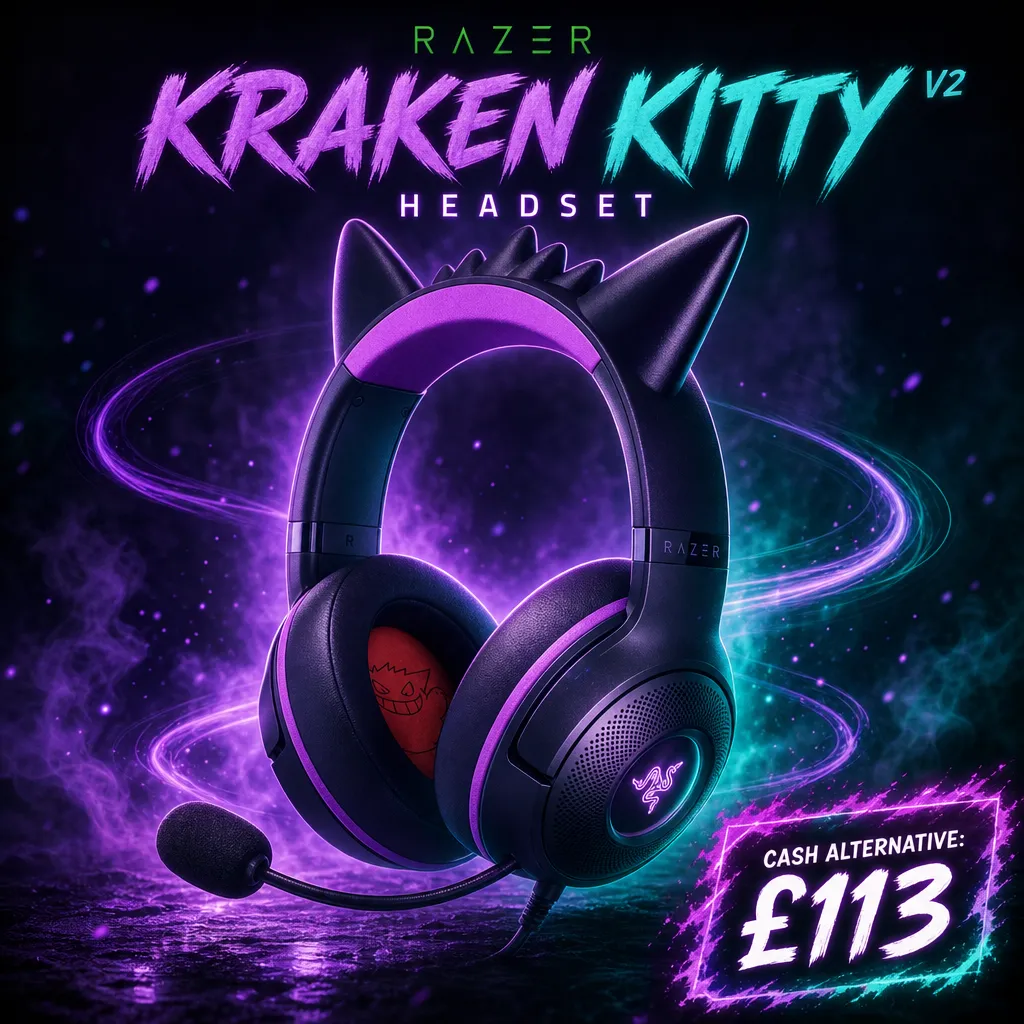 RAZER KRAKEN KITTY V2 HEADSET