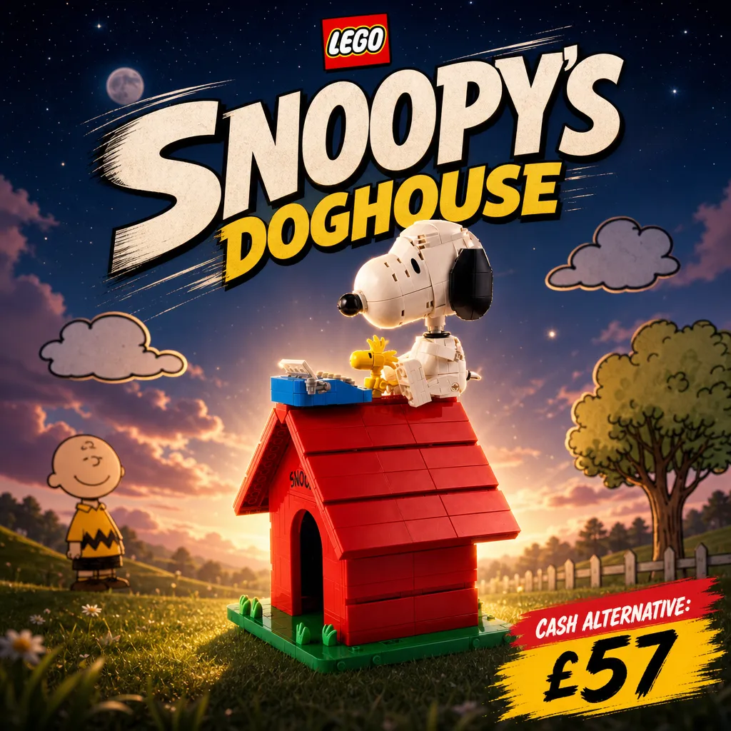 LEGO SNOOPY'S DOGHOUSE