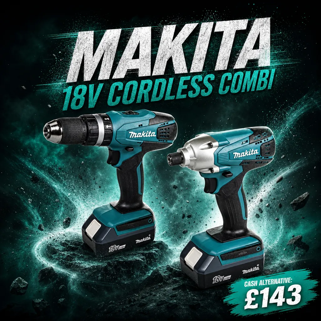 MAKITA 18V CORDLESS COMBI