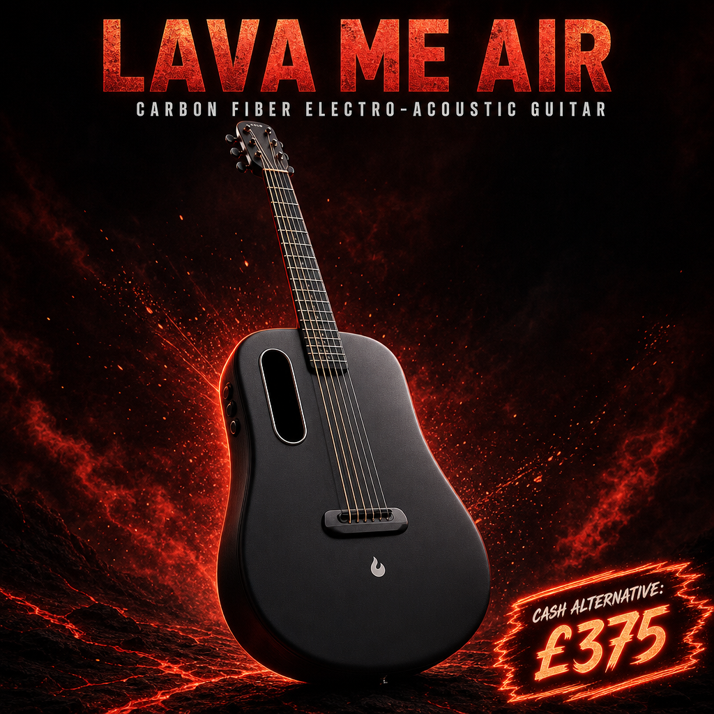 LAVA ME AIR CARBON FIBER ELECTRO-ACOUSTIC GUITAR