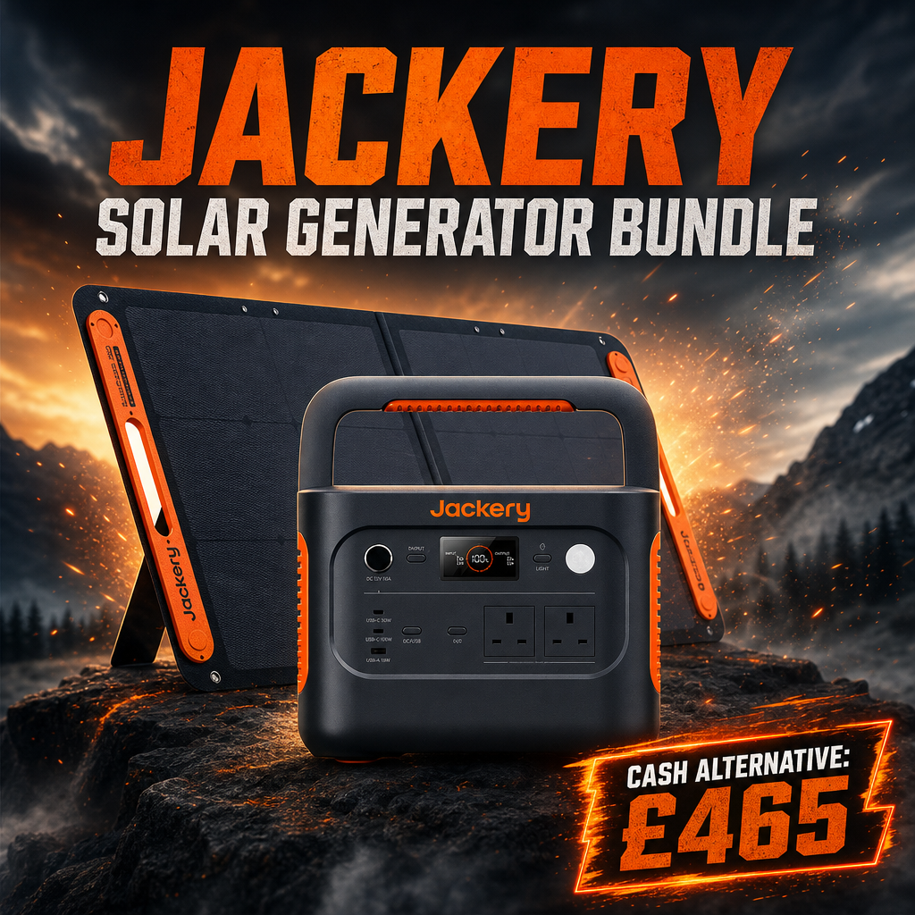 JACKERY SOLAR GENERATOR BUNDLE