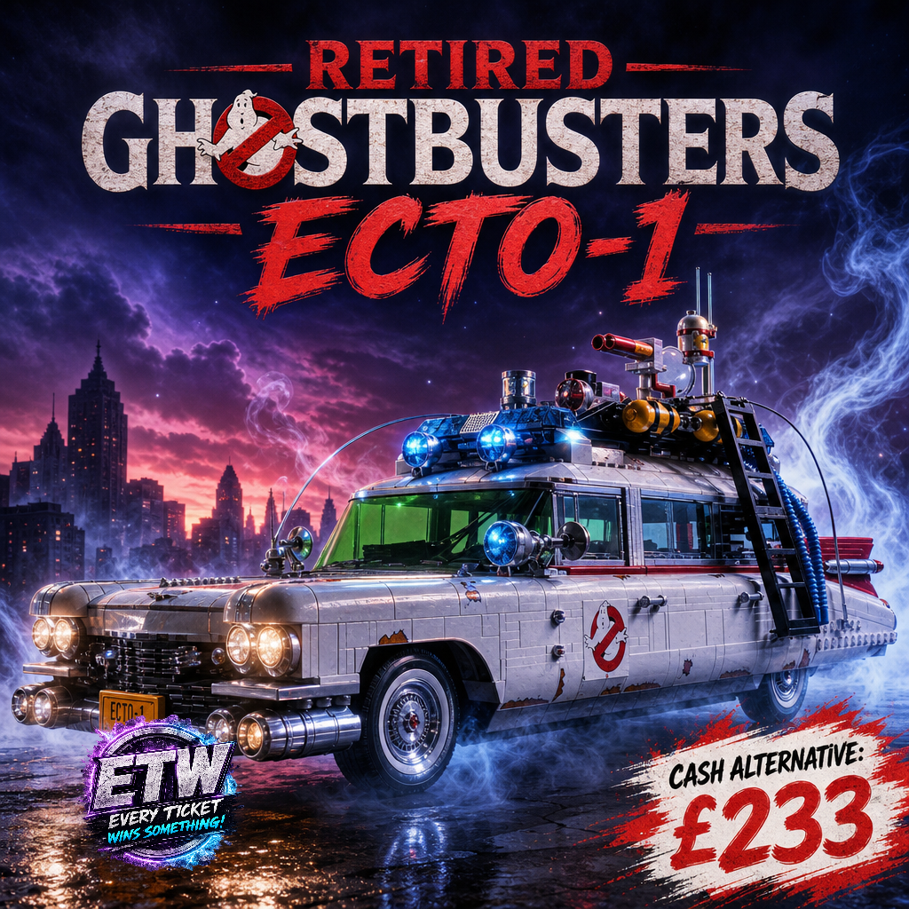 RETIRED GHOSTBUSTERS ECTO-1