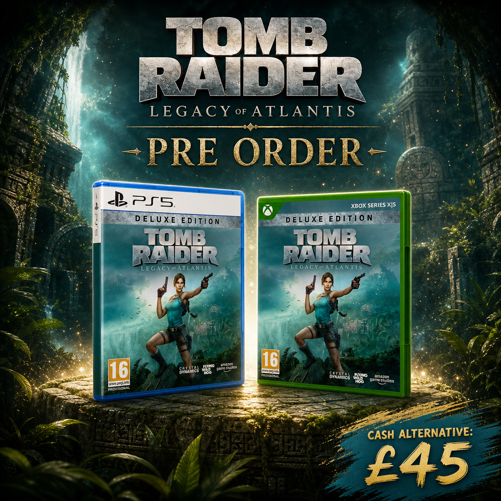 TOMB RAIDER LEGEACY OF ATLANTIS PRE ORDER