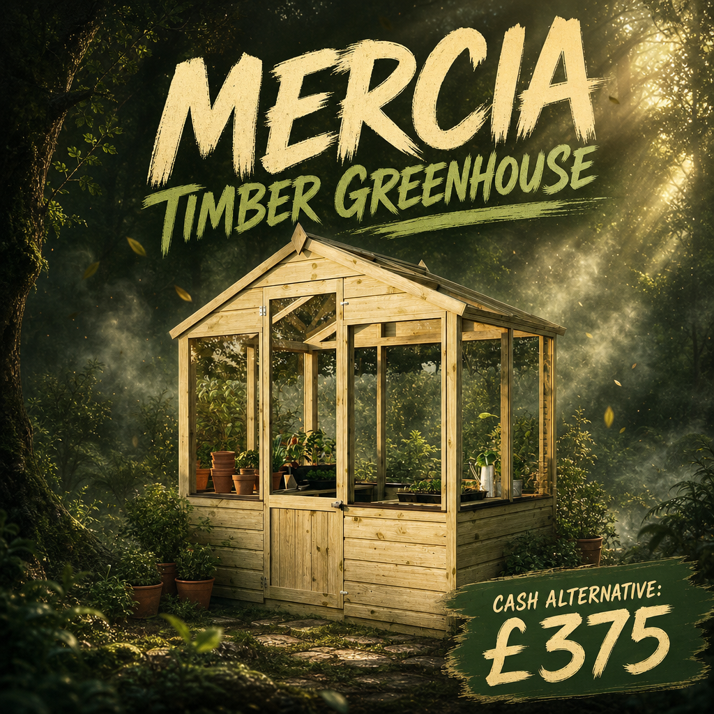 MERCIA TIMBER GREENHOUSE