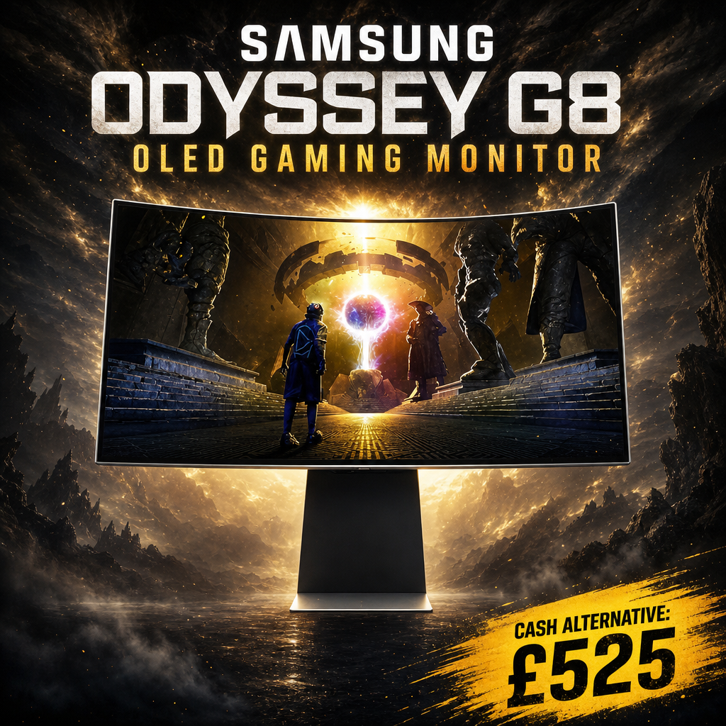 SAMSUNG ODYSSEY G8 OLED GAMING MONITOR
