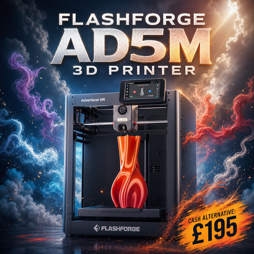 FLASHFORGE AD5M 3D PRINTER