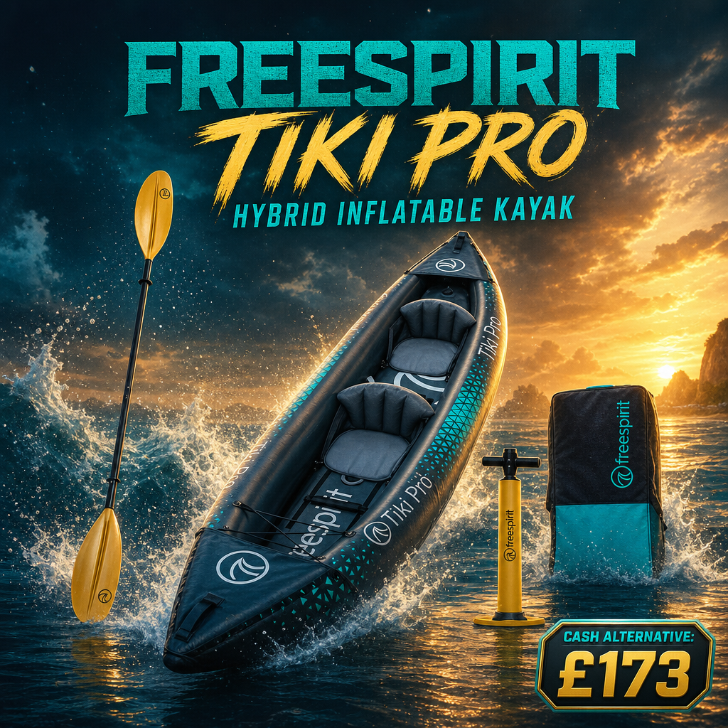 FREESPIRIT TIKI PRO HYBRID INFLATABLE KAYAK