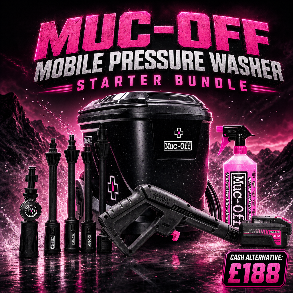 MUC-OFF MOBILE PRESSURE WASHER STARTER BUNDLE