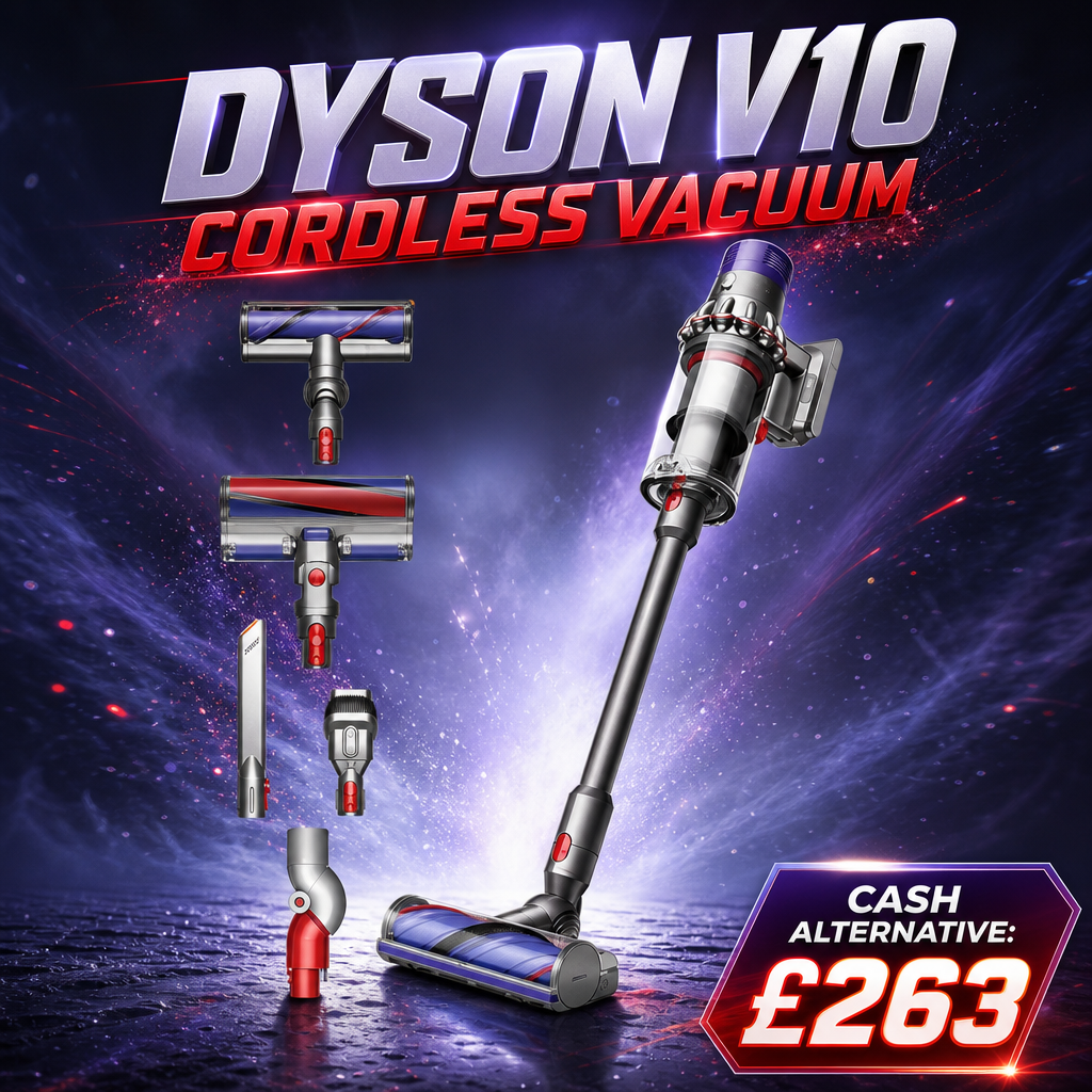 DYSON V10 CORDLESS VACUUM