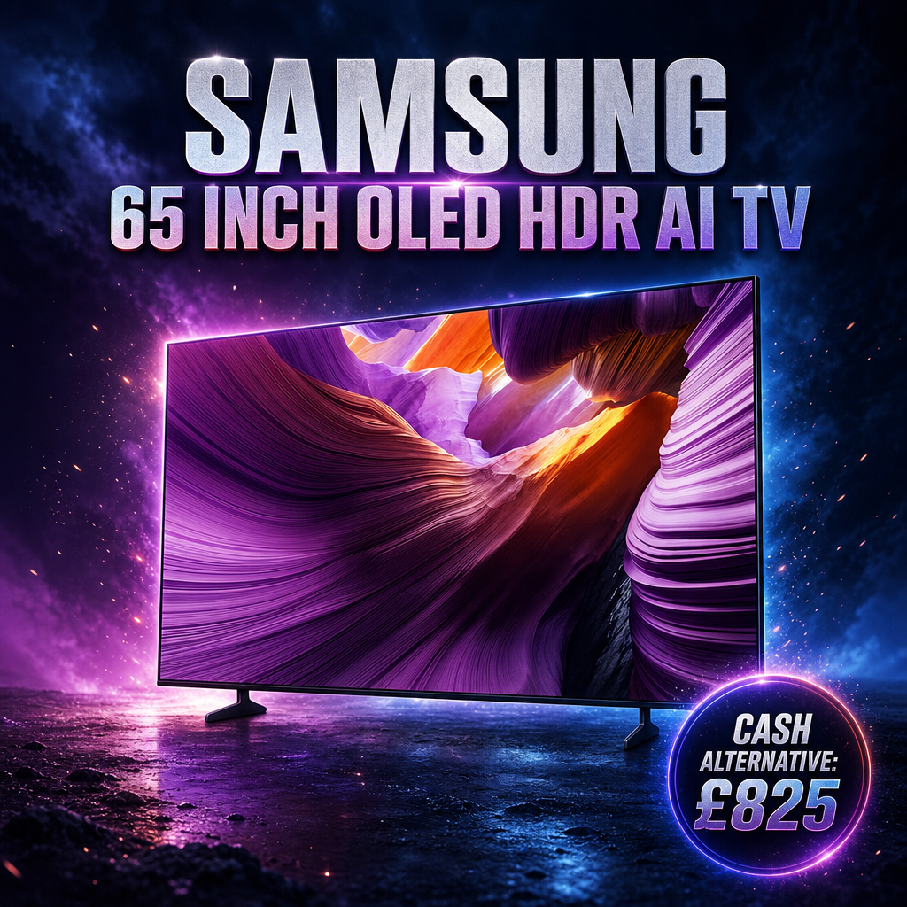 SAMSUNG 65 INCH OLED HDR AI TV