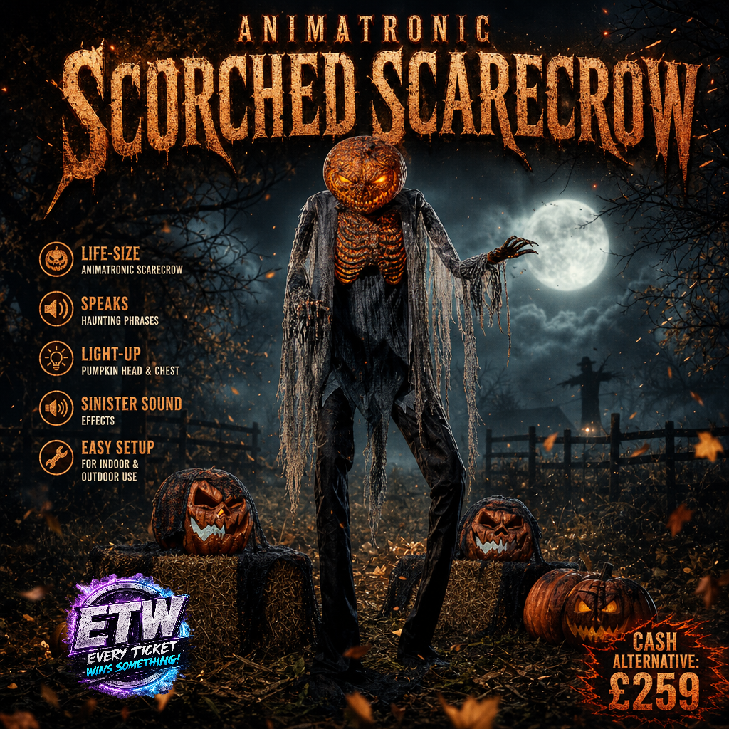 ANIMATRONIC SCORCHED SCARECROW