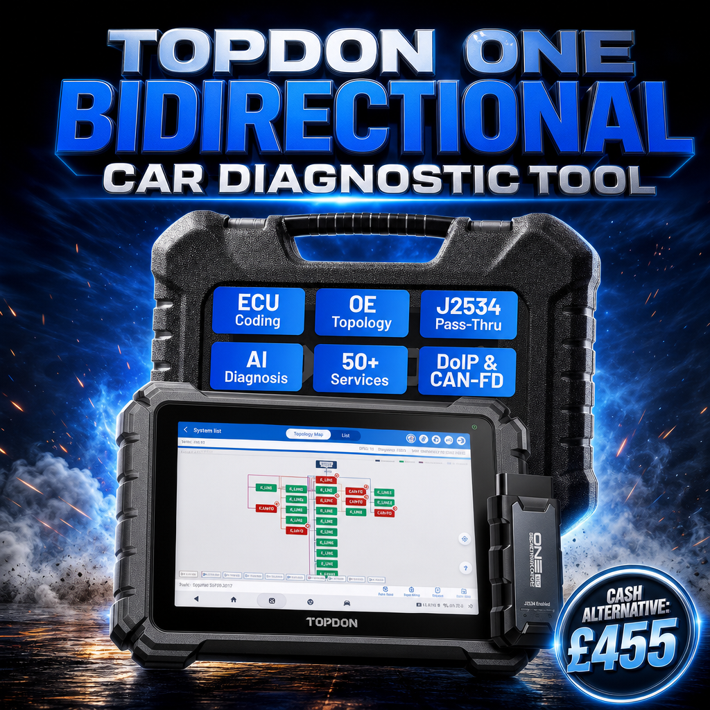 TOPDON ONE BIDIRECTIONAL CAR DIAGNOSTIC TOOL