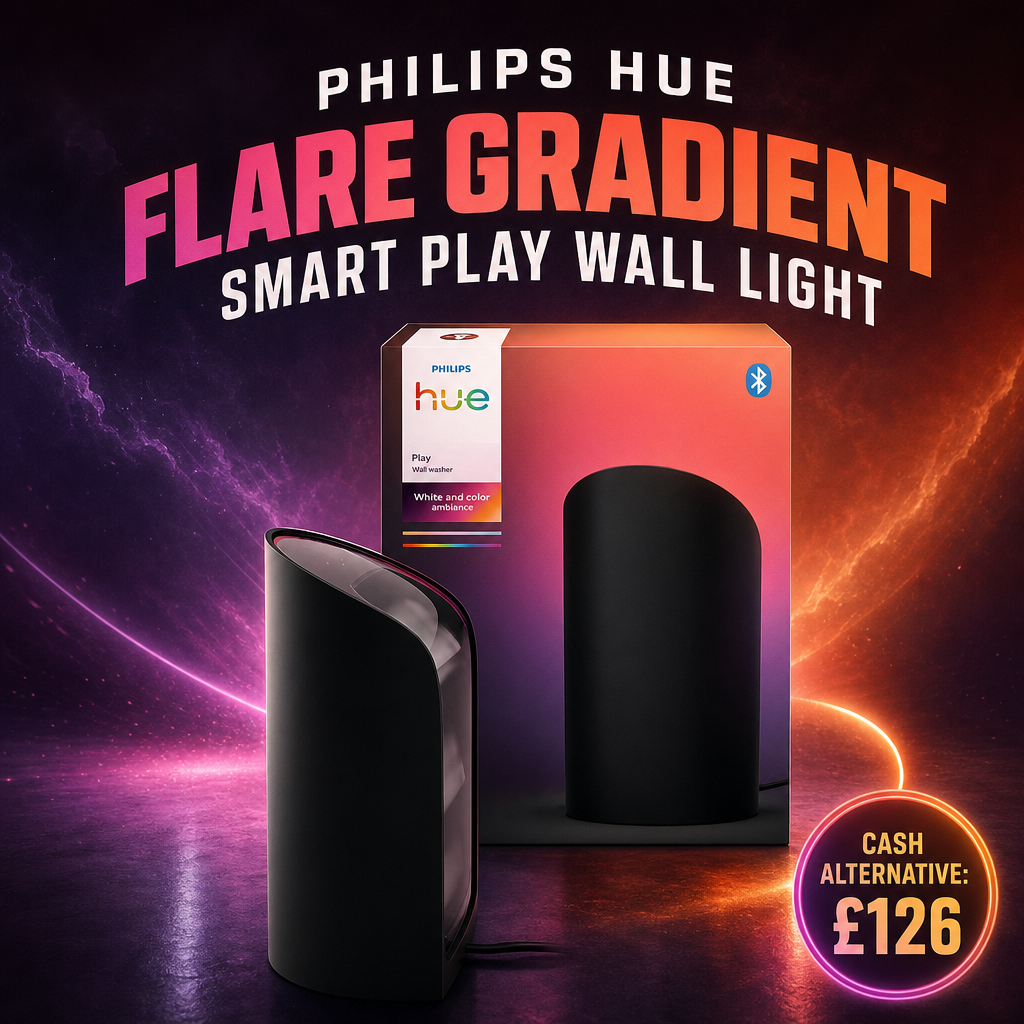PHILIPS HUE FLARE GRADIENT SMART PLAY WALL LIGHT