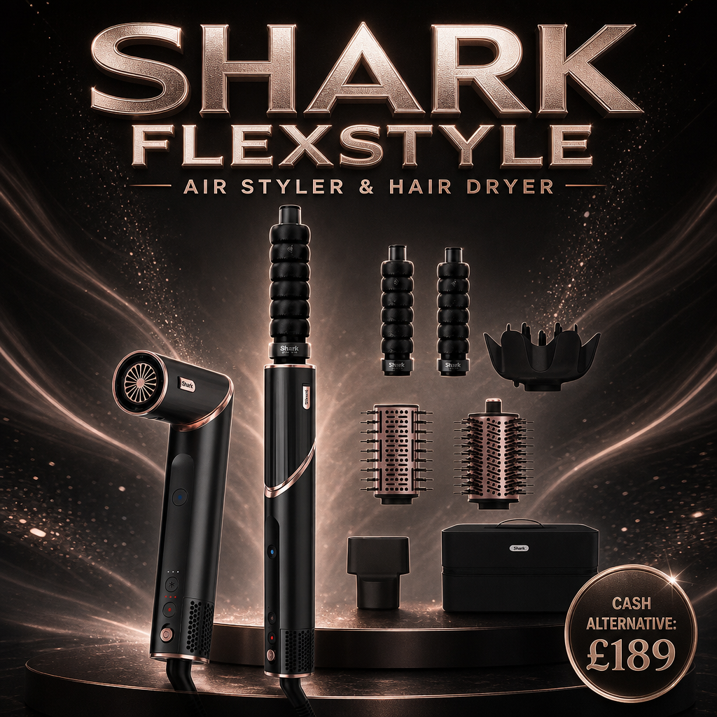 SHARK FLEXSTYLE AIR STYLER & HAIR DRYER