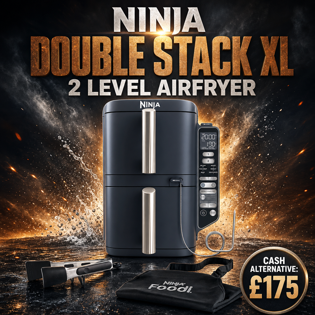 NINJA DOUBLE STACK XL 2 LEVEL AIRFRYER