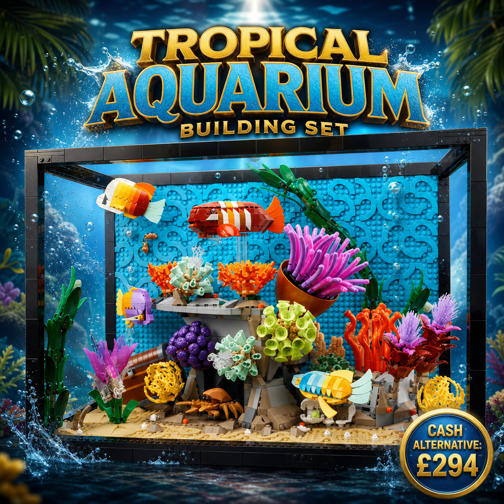 TROPICAL AQUARIUM BUILDING SET