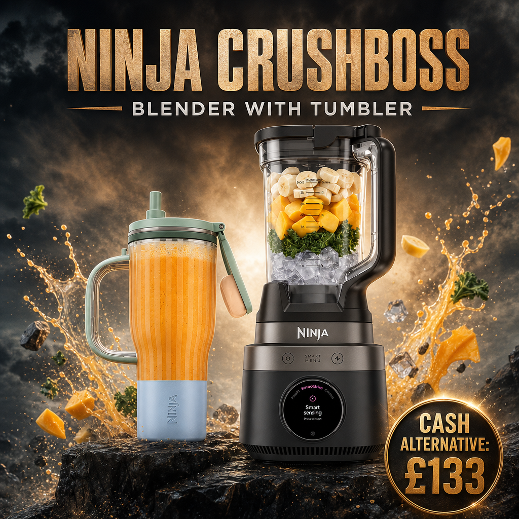 NINJA CRUSHBOSS BLENDER WITH TUMBLER