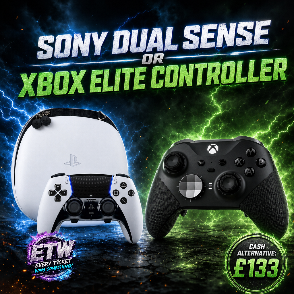 SONY DUAL SENSE OR XBOX ELITE CONTROLLER