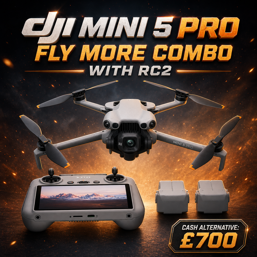 DJI MINI 5 PRO FLY MORE COMBO WITH RC2