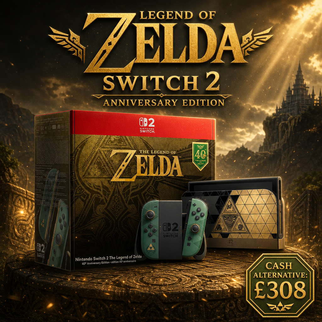 LEGEND OF ZELDA SWITCH 2 ANNIVERSARY EDITION
