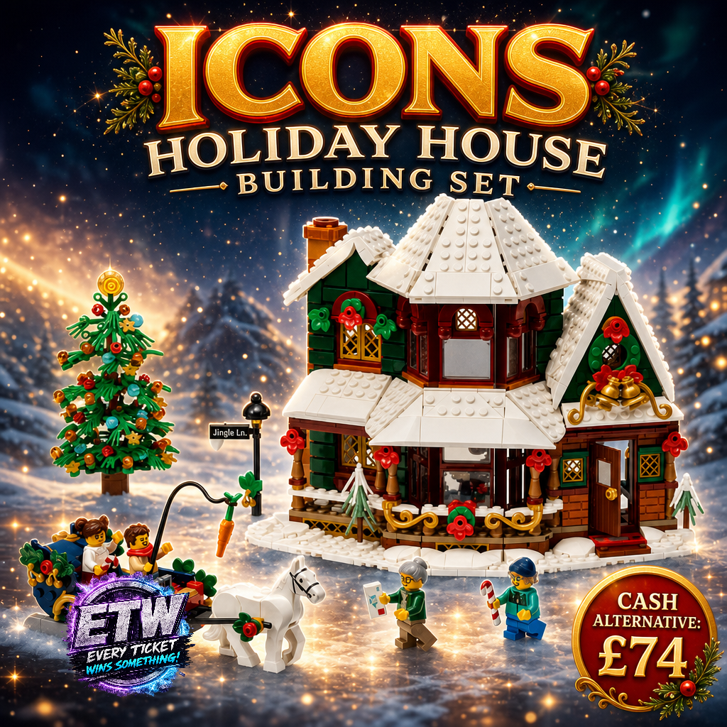 ICONS HOLIDAY HOUSE BUILDING SET