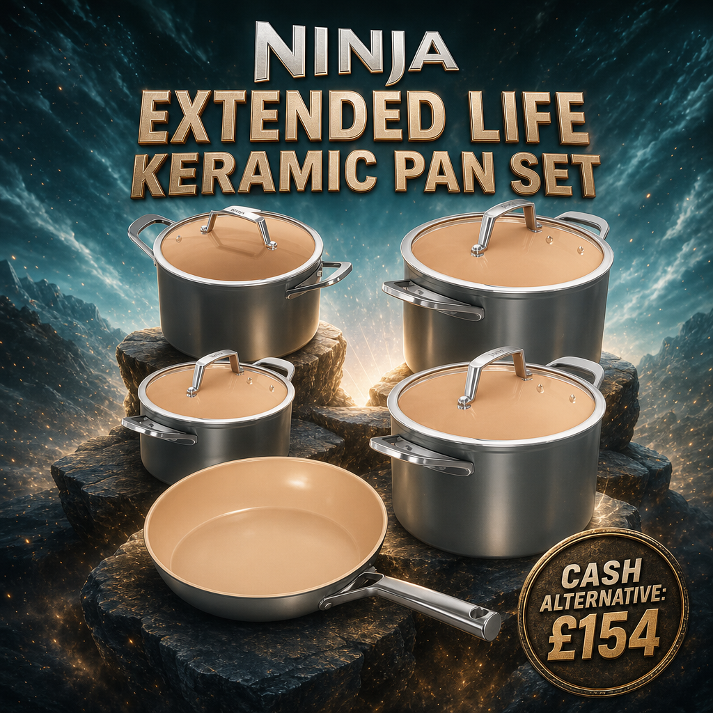 NINJA EXTENDED LIFE KERAMIC PAN SET