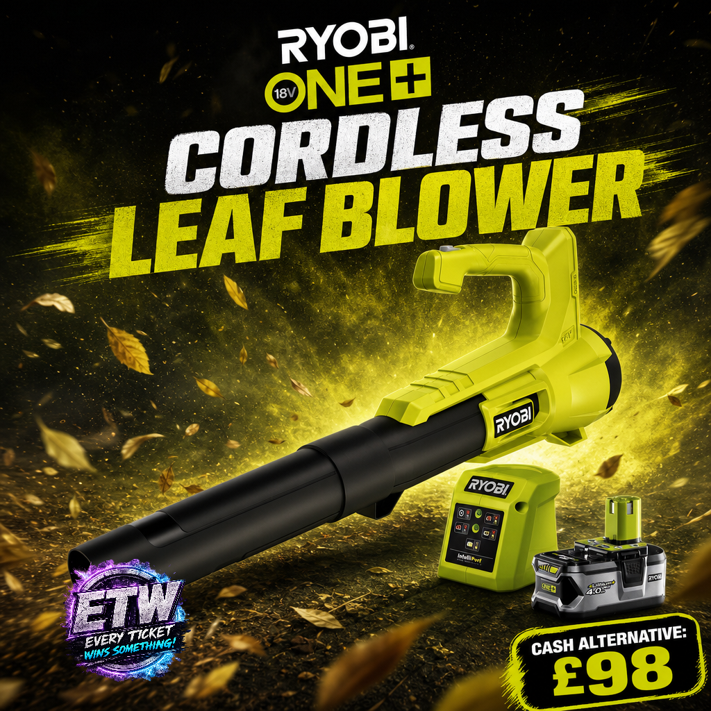 RYOBI ONE+ CORDLESS LEAF BLOWER