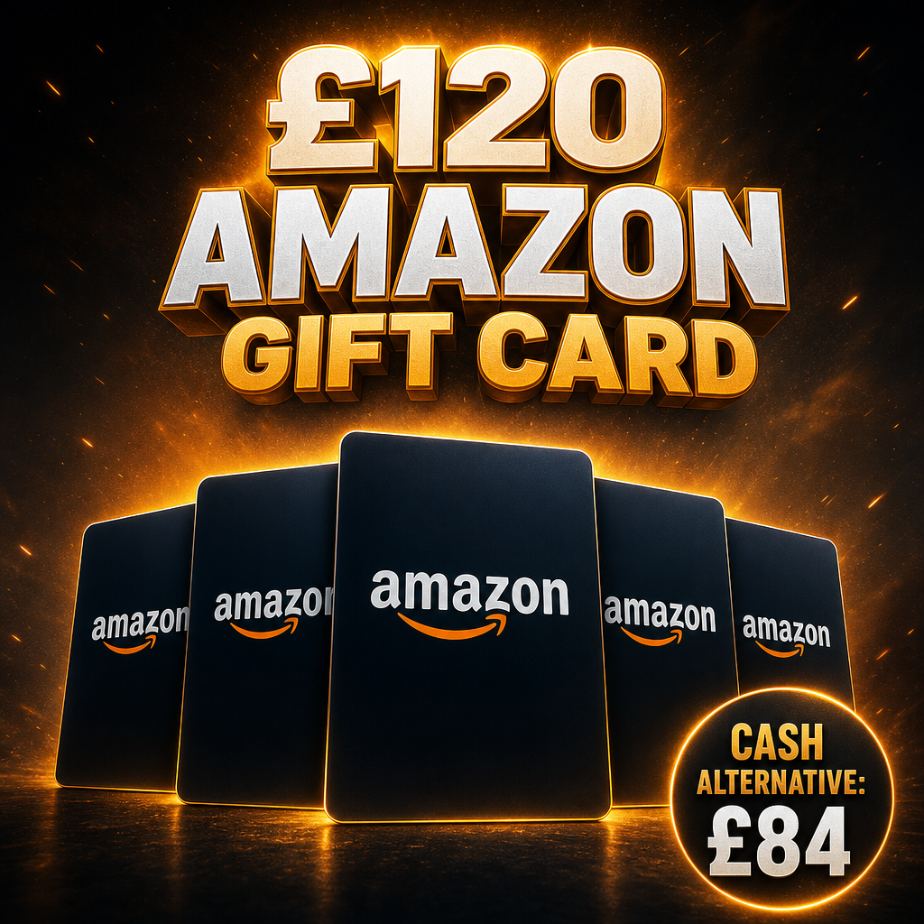 £120 AMAZON GIFT CARD