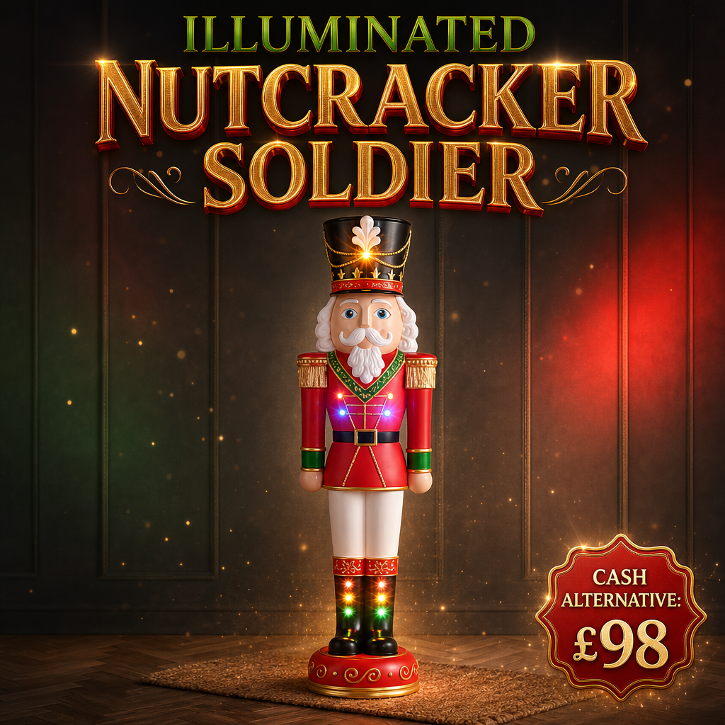 ILLUMINATED NUTCRACKER SOLDIER