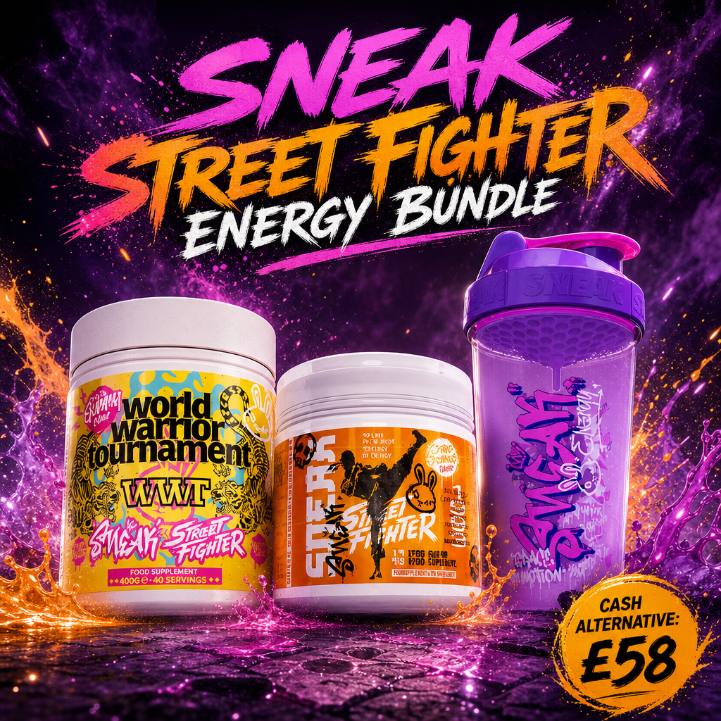 SNEAK STREET FIGHTER ENERGY BUNDLE