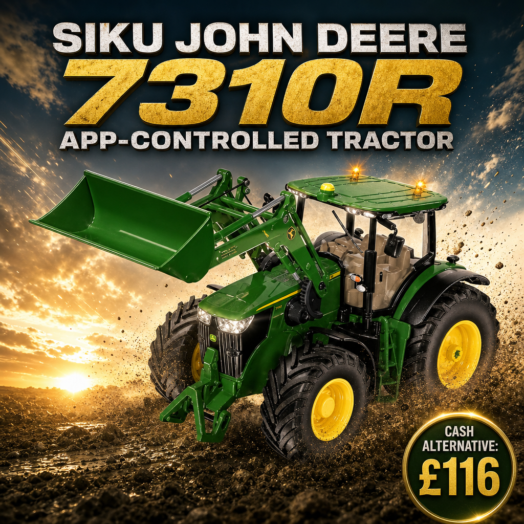 SIKU JOHN DEERE 7310R APP-CONTROLLED TRACTOR
