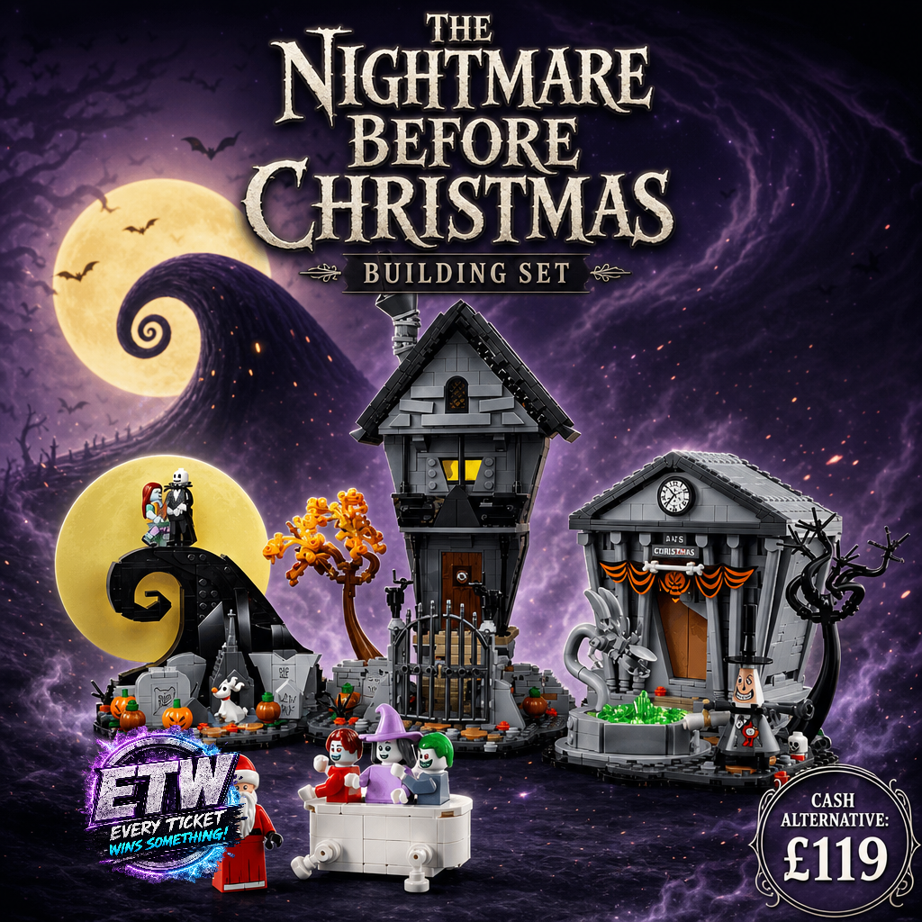 THE NIGHTMARE BEFORE CHRISTMAS BUILDING SET