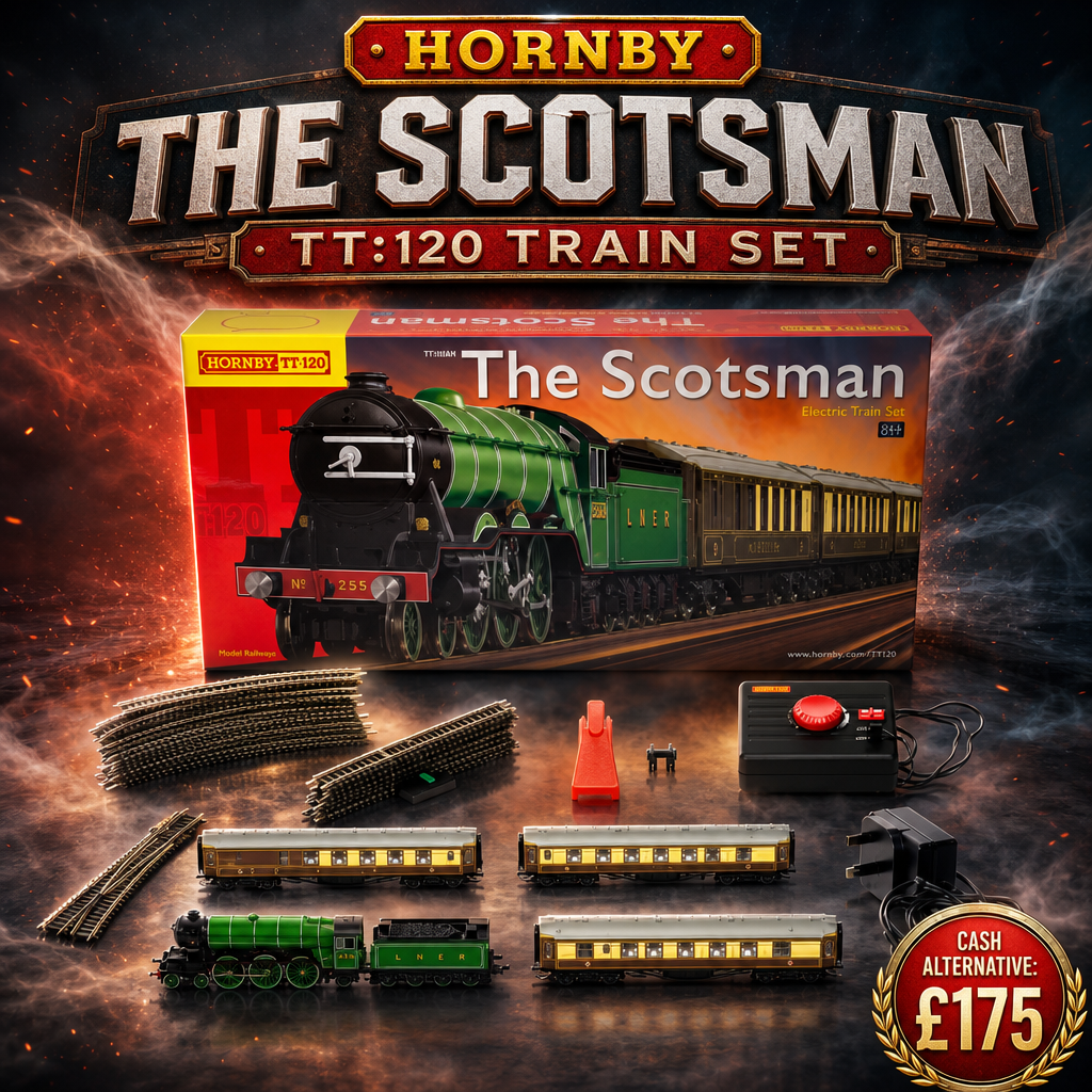 HORNBY THE SCOTSMAN TT:120 TRAIN SET