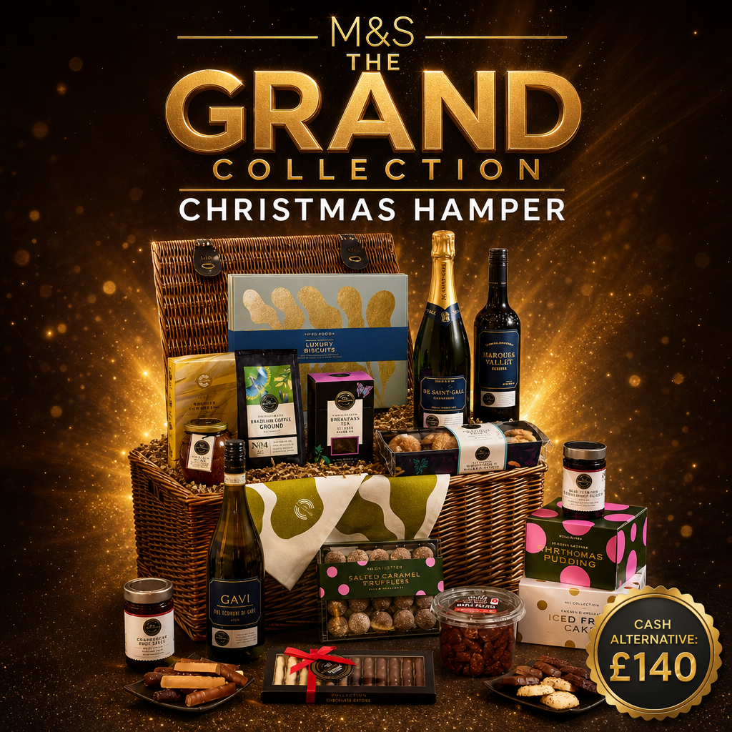 M&S THE GRAND COLLECTION CHRISTMAS HAMPER