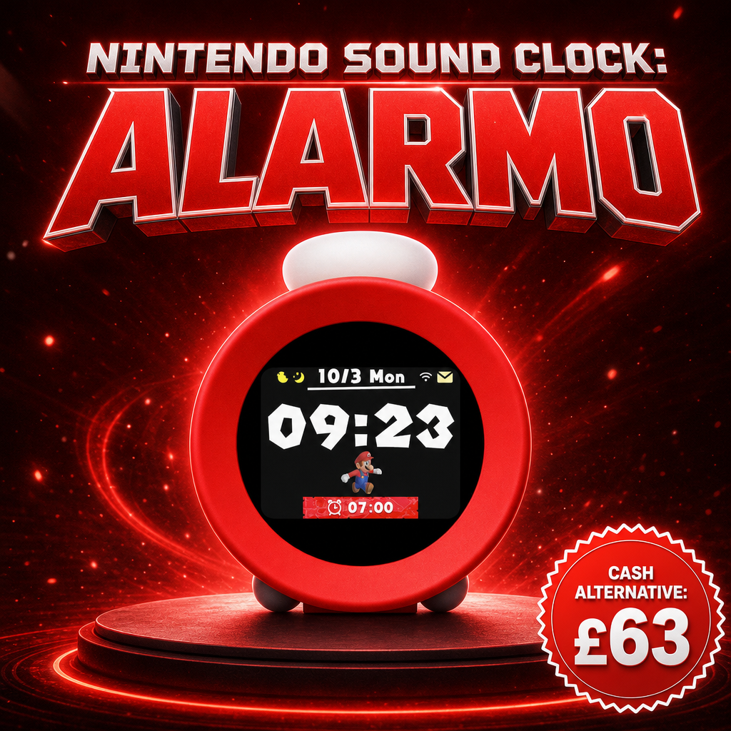 NINTENDO SOUND CLOCK: ALARMO